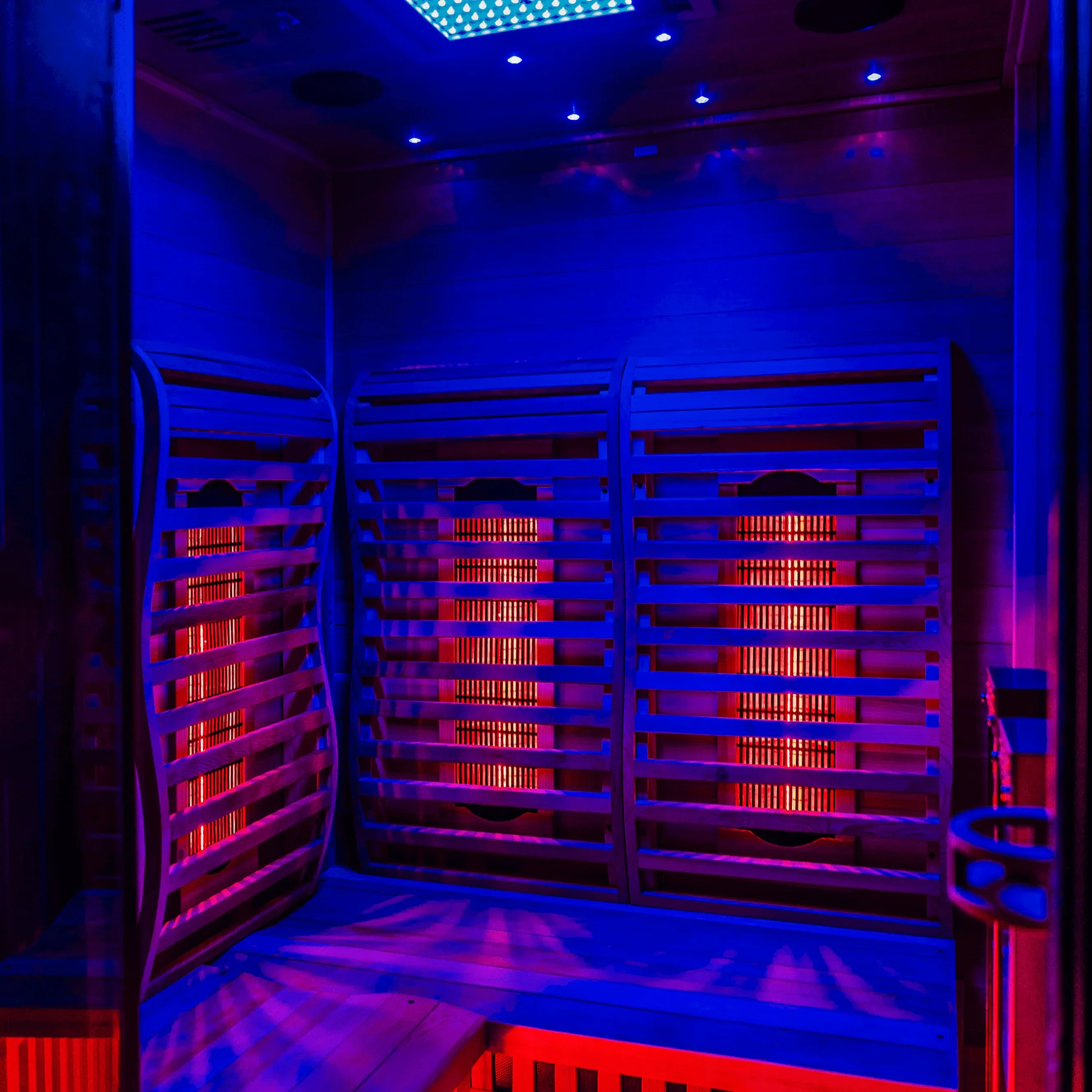 Sun Home Luminar™ Outdoor 2-Person Full Spectrum Infrared Sauna - Image 10