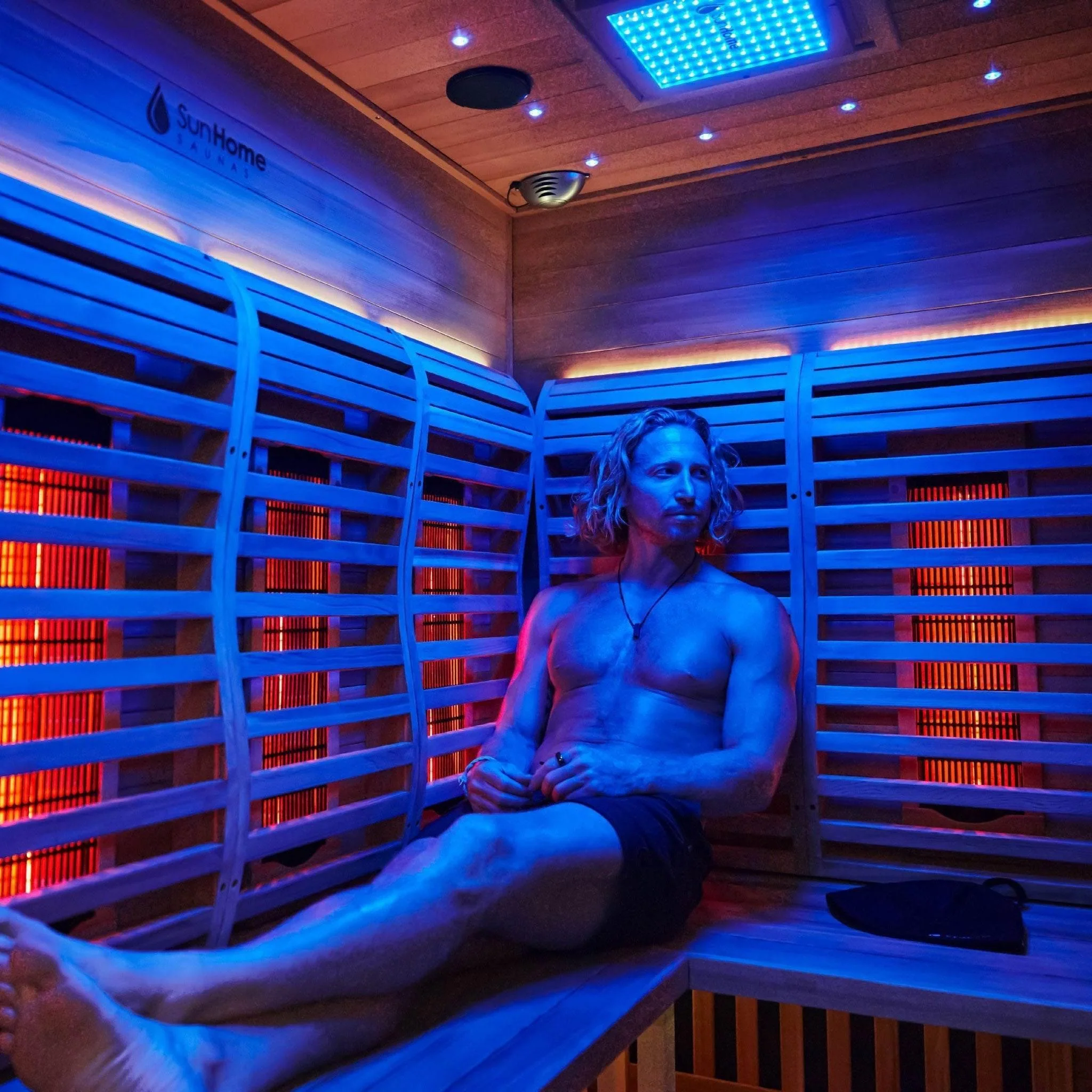 Sun Home Luminar™ Outdoor 5-Person Full Spectrum Infrared Sauna - Image 13
