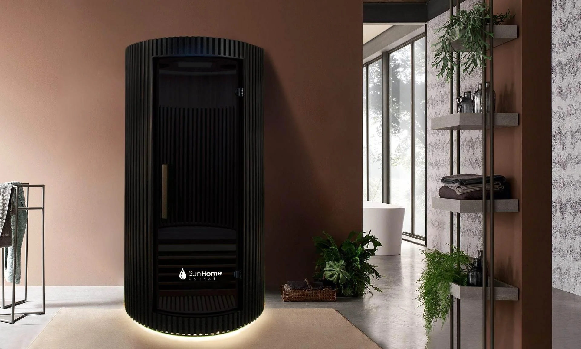 Sun Home Pod™ 1-Person Red Light & Infrared Sauna - Image 15