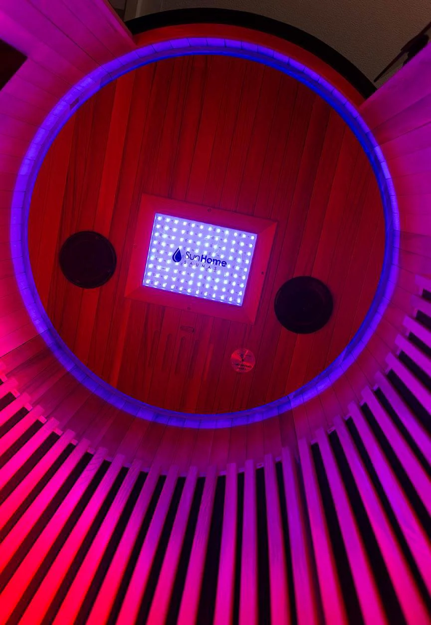 Sun Home Pod™ 1-Person Red Light & Infrared Sauna - Image 8