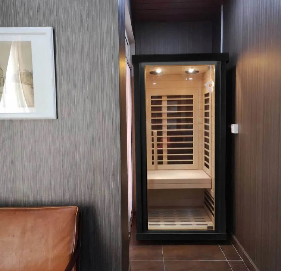 Sun Home Solstice™ 1-Person Infrared Sauna - Image 3